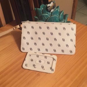 Dooney and Bourne wristlet and ID holder